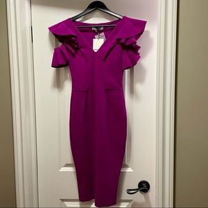 Beaufort Dress in Ciclamino by Chiara Boni, size 4, BNWT!